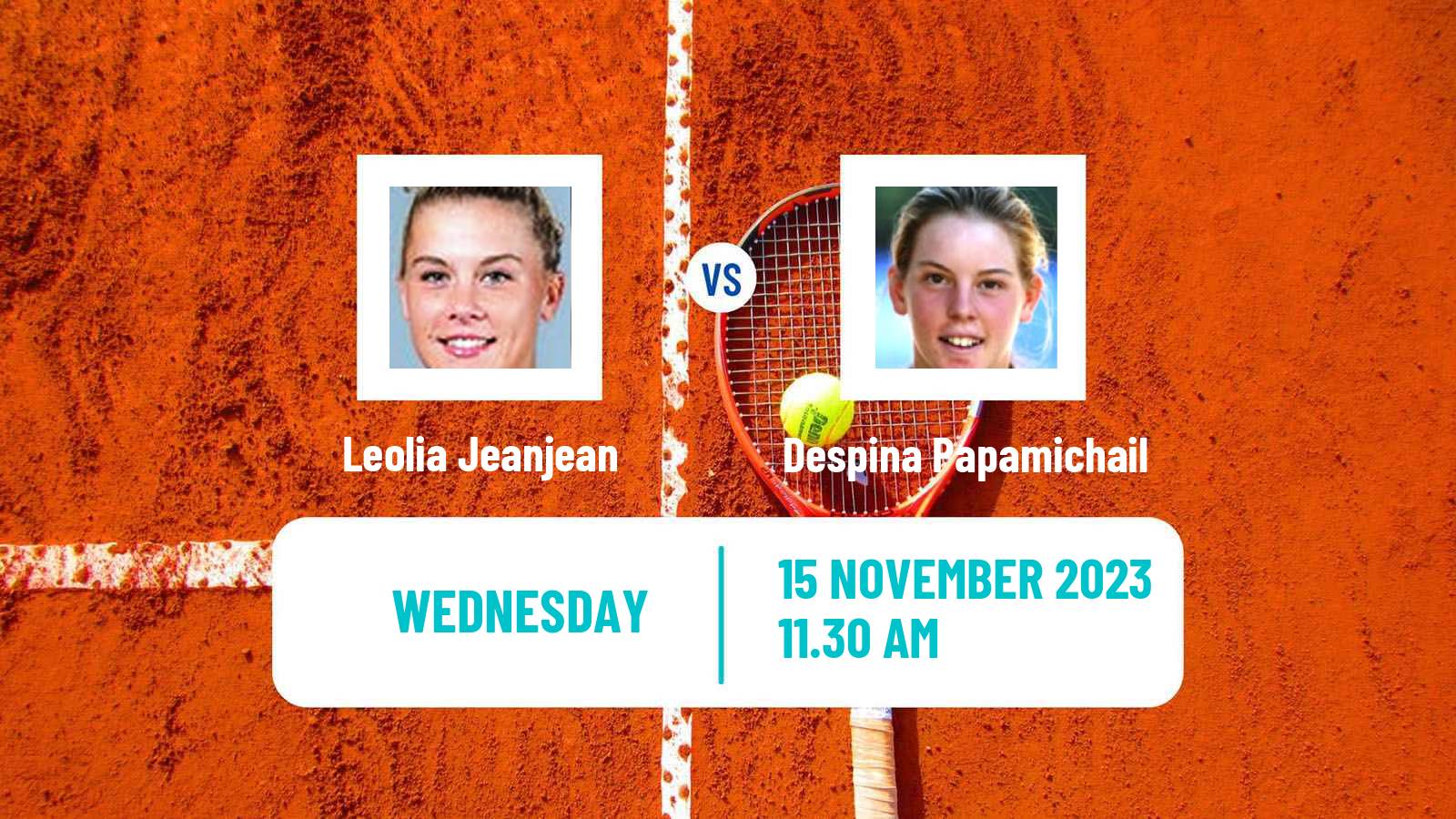 Tennis Colina Challenger Women Leolia Jeanjean - Despina Papamichail