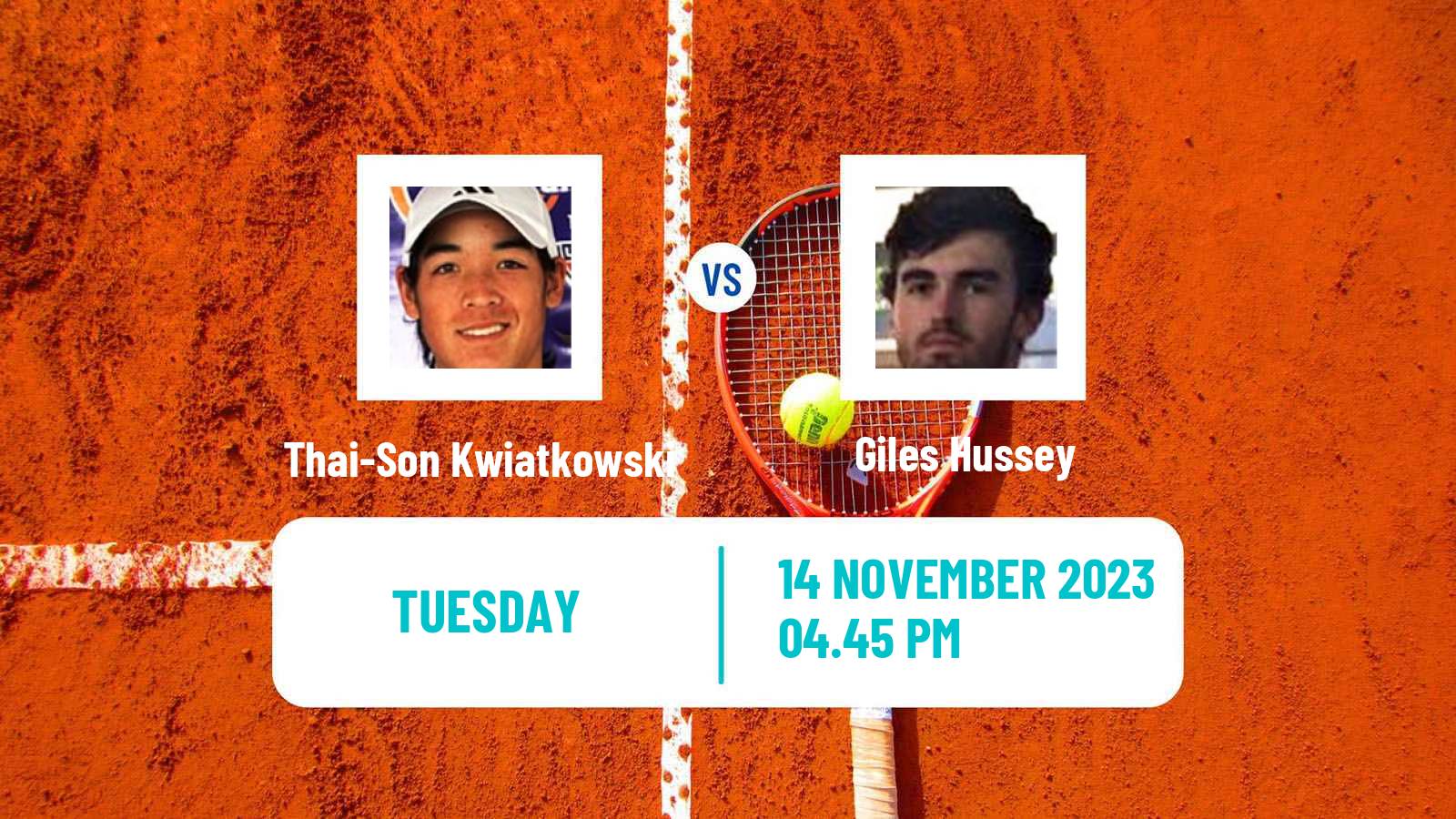 Tennis Drummondville Challenger Men Thai-Son Kwiatkowski - Giles Hussey