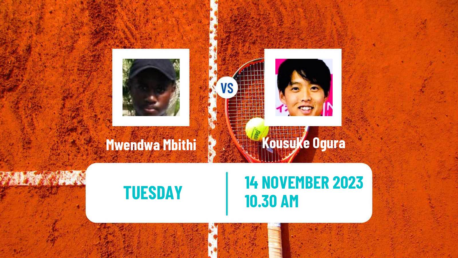 Tennis ITF M15 Santo Domingo 5 Men Mwendwa Mbithi - Kousuke Ogura