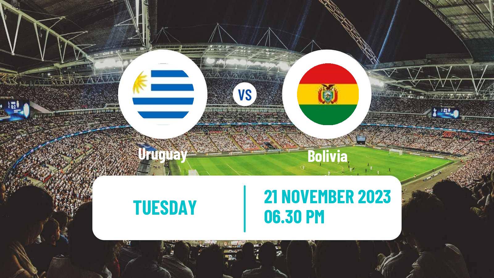 Soccer FIFA World Cup Uruguay - Bolivia