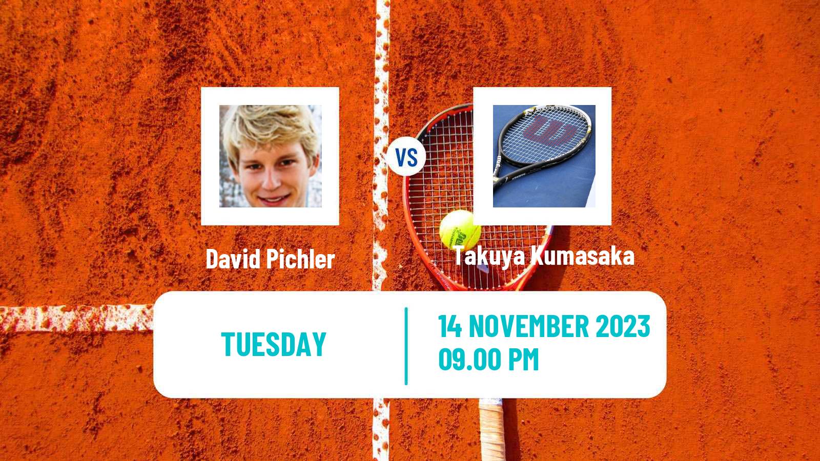 Tennis ITF M15 Kuching Men David Pichler - Takuya Kumasaka