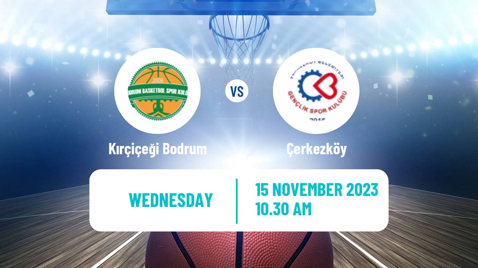 Basketball Turkish TKBL Women Kırçiçeği Bodrum - Çerkezköy