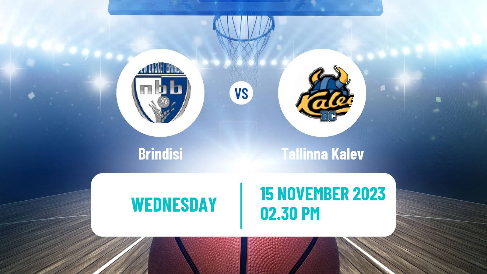 Basketball FIBA Europe Cup Brindisi - Tallinna Kalev