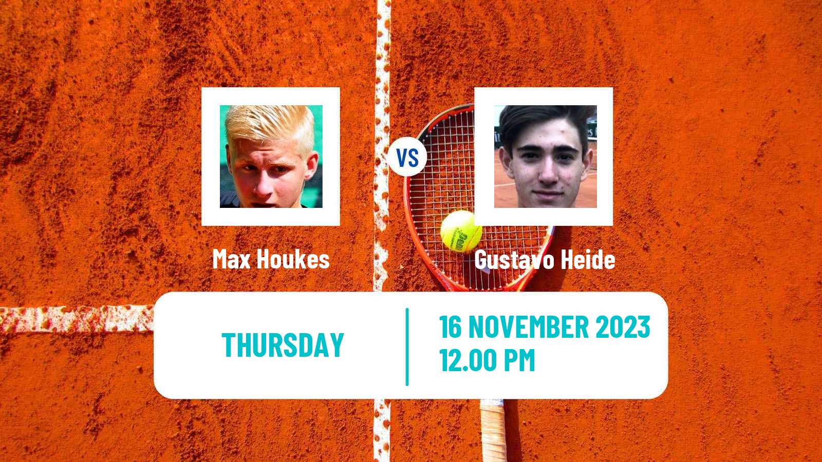 Tennis Montevideo Challenger Men Max Houkes - Gustavo Heide