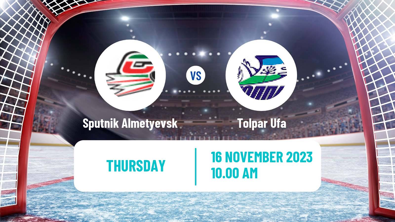 Hockey MHL Sputnik Almetyevsk - Tolpar