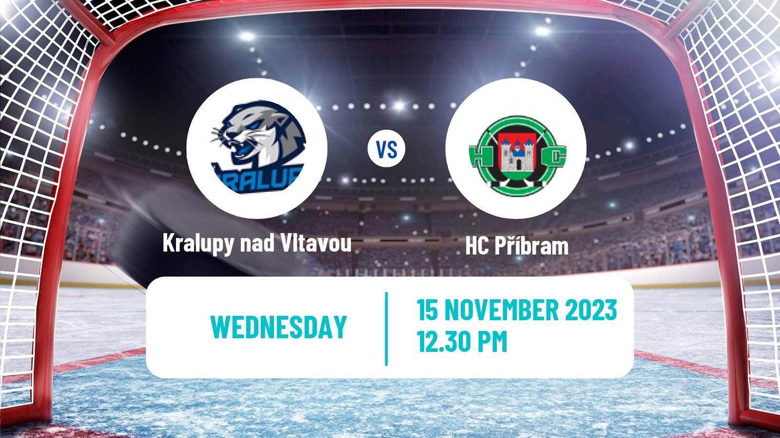 Hockey Czech 2 Liga Hockey West Kralupy nad Vltavou - Příbram