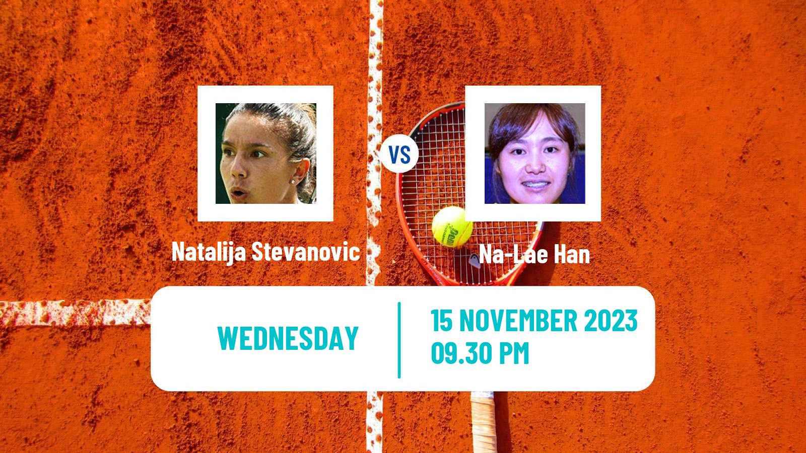 Tennis ITF W100 Takasaki Women Natalija Stevanovic - Na-Lae Han