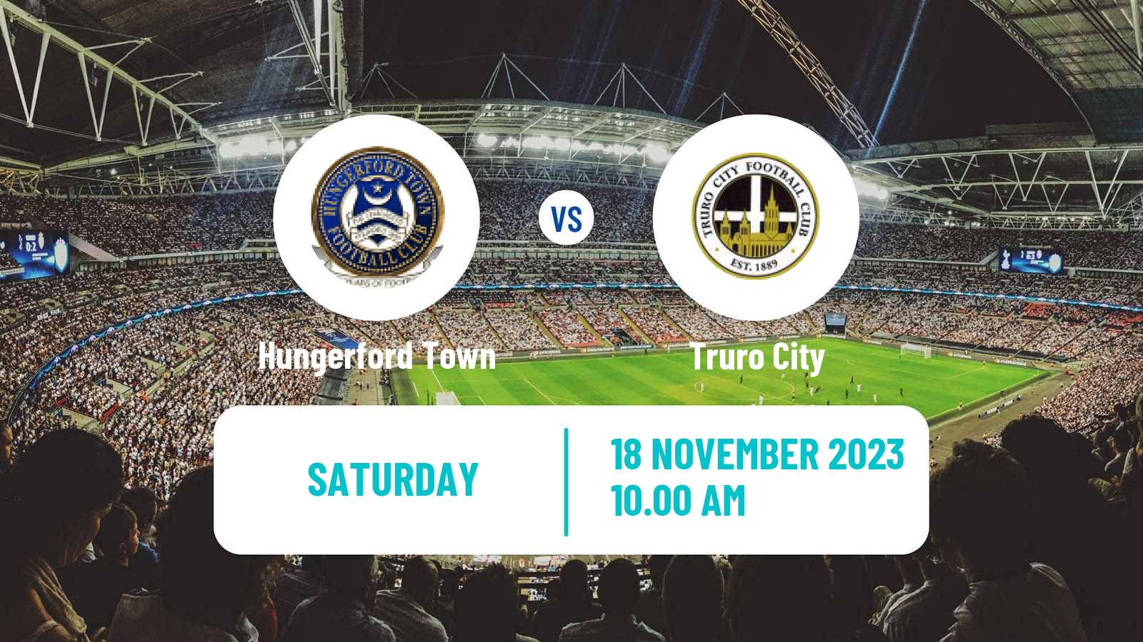 Soccer English FA Trophy Hungerford Town - Truro City