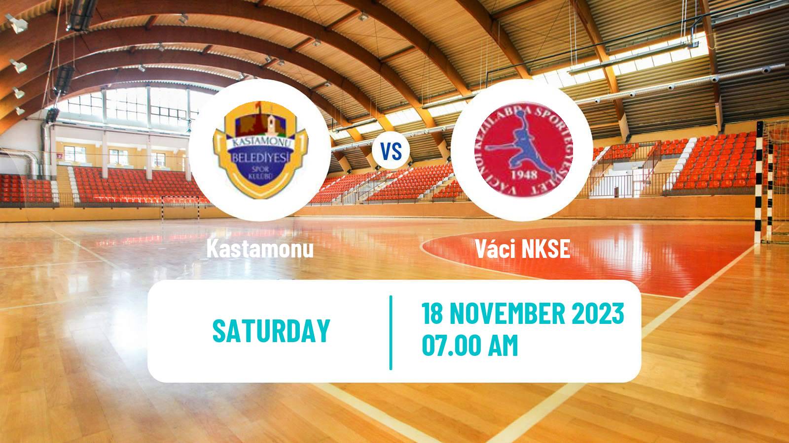 Handball EHF European League Women Kastamonu - Váci NKSE