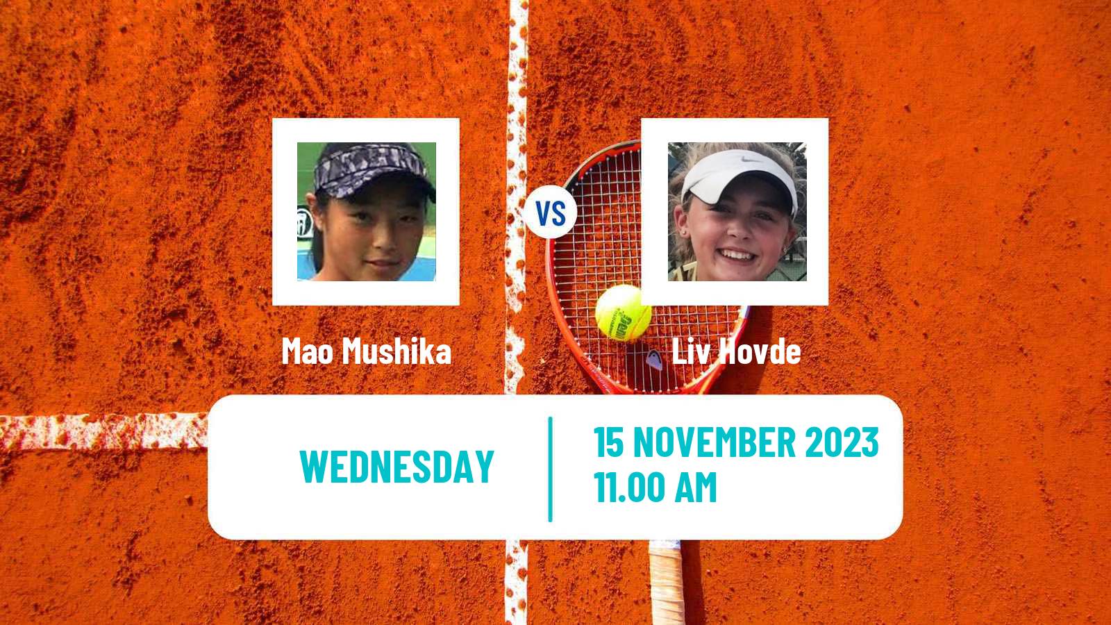 Tennis ITF W25 Austin Tx Women Mao Mushika - Liv Hovde