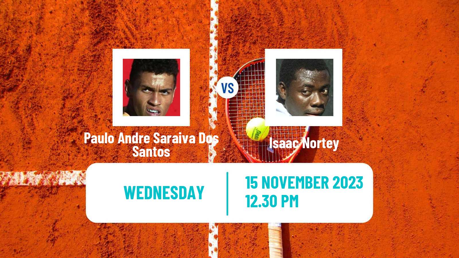 Tennis ITF M15 Santo Domingo 3 Men Paulo Andre Saraiva Dos Santos - Isaac Nortey