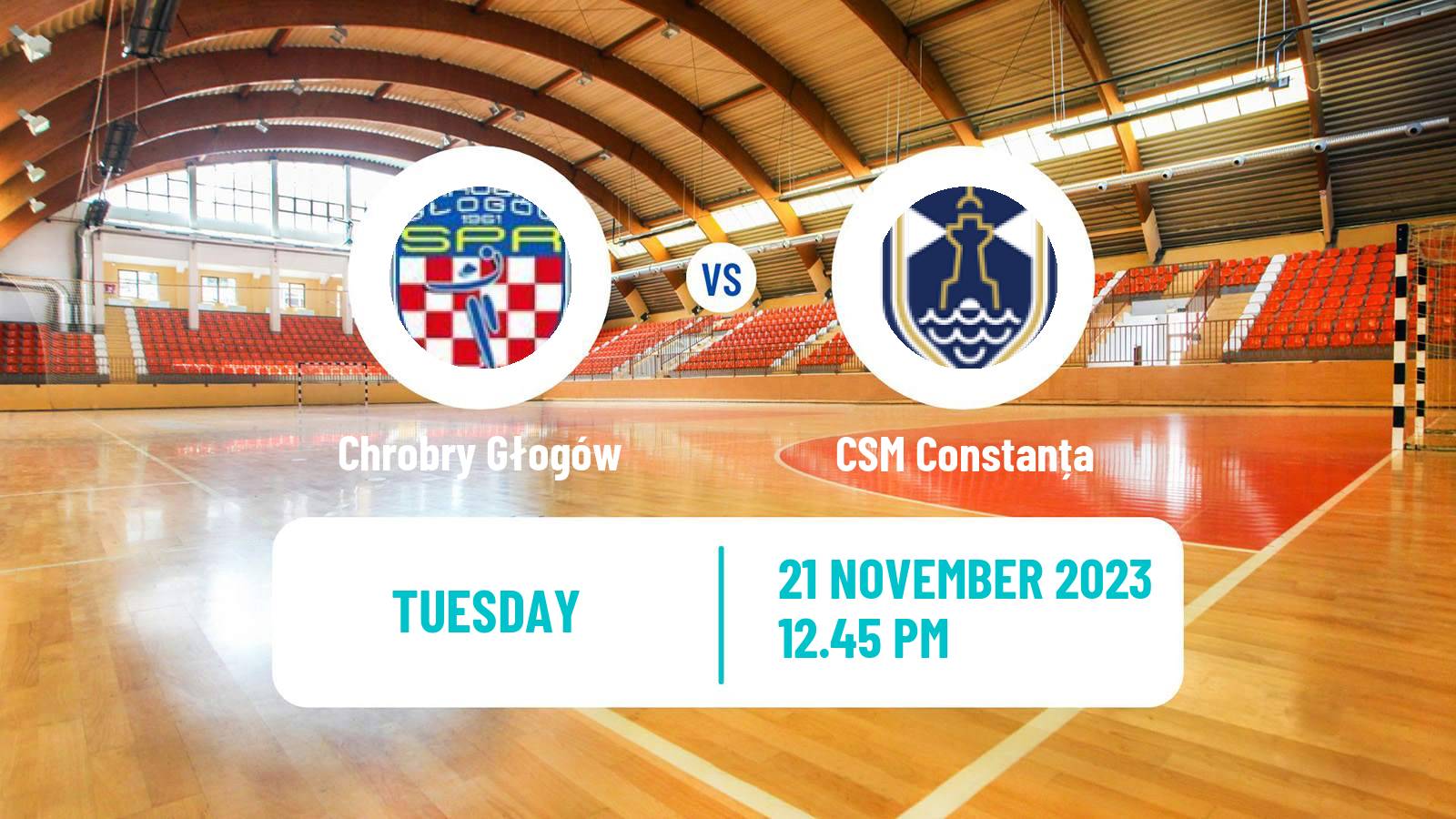 Handball EHF European League Chrobry Głogów - CSM Constanța