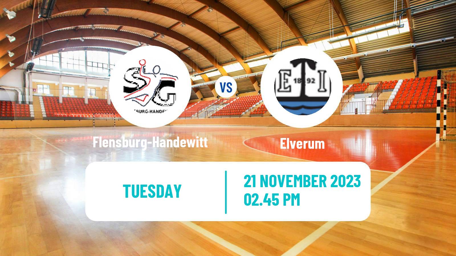 Handball EHF European League Flensburg-Handewitt - Elverum