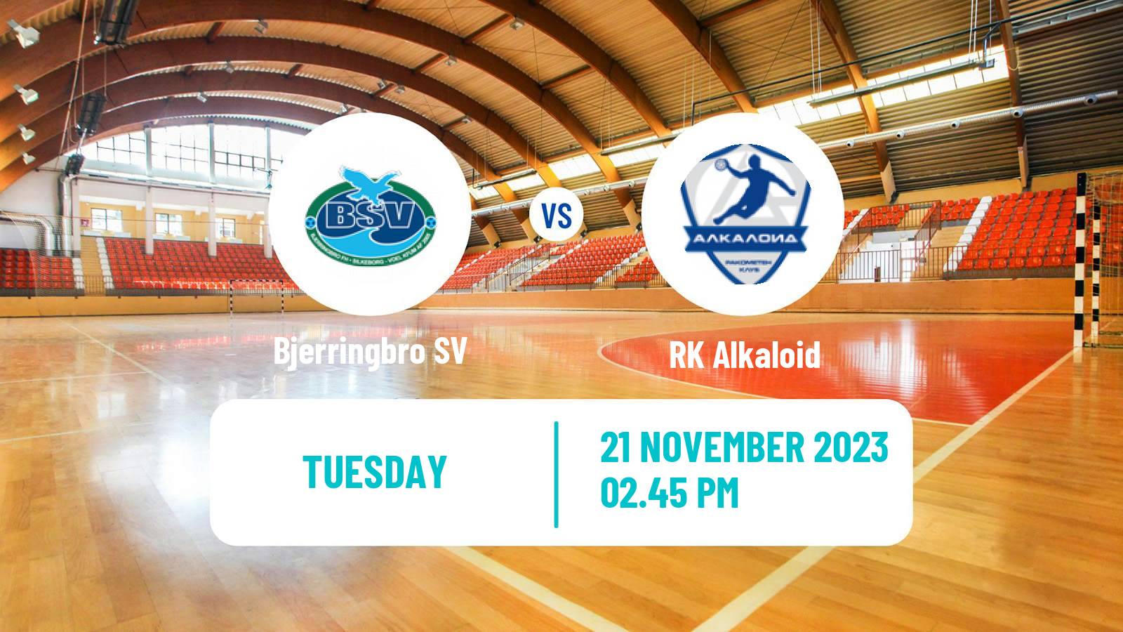 Handball EHF European League Bjerringbro SV - Alkaloid