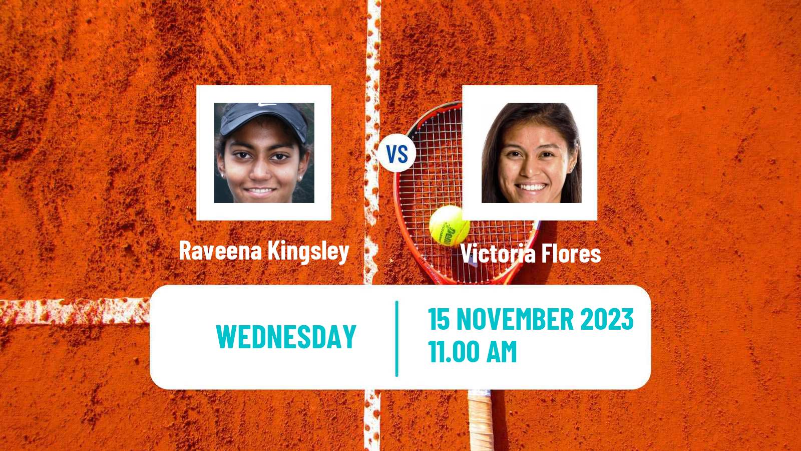 Tennis ITF W25 Santo Domingo 6 Women Raveena Kingsley - Victoria Flores