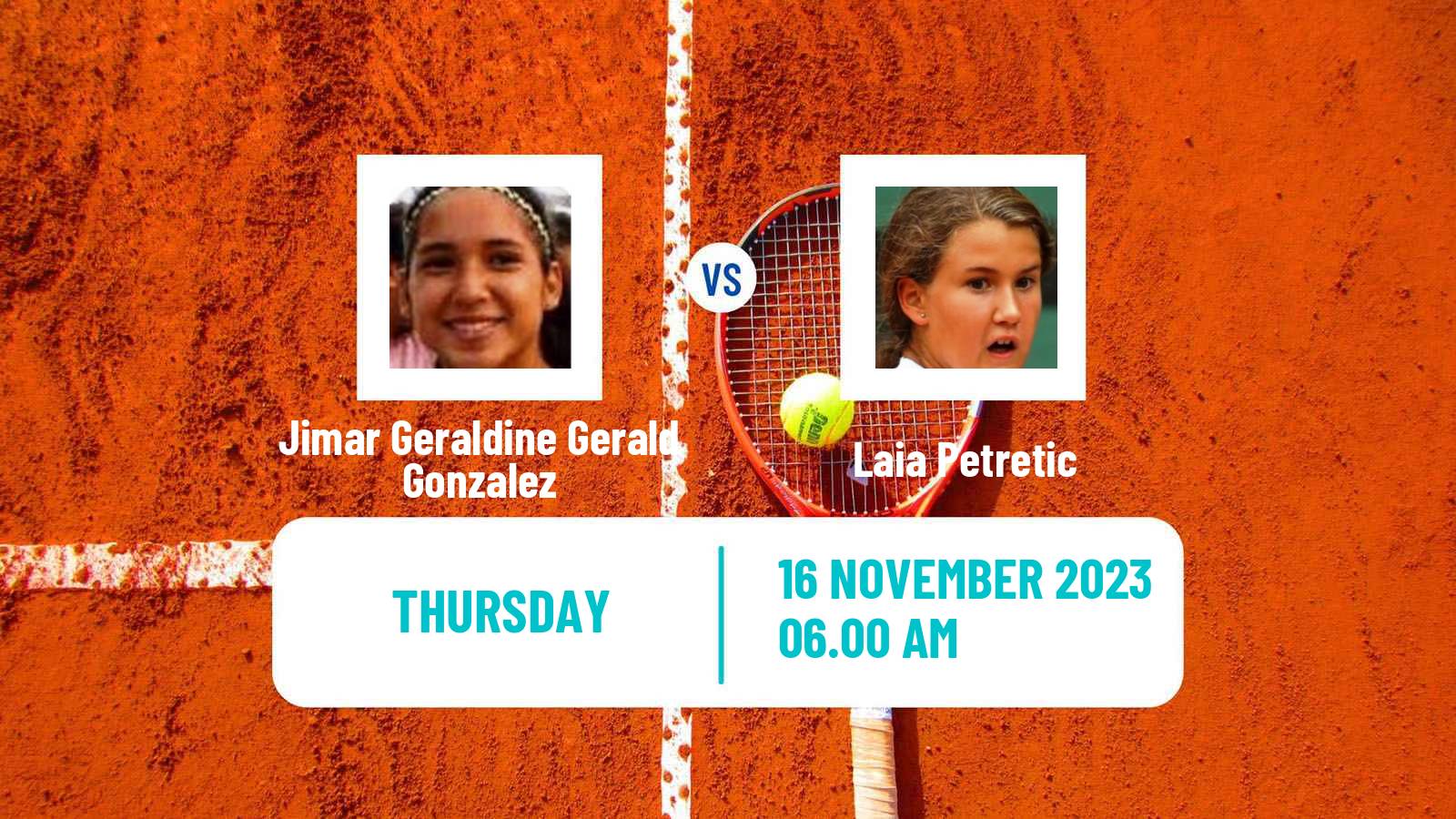 Tennis ITF W15 Nules Women Jimar Geraldine Gerald Gonzalez - Laia Petretic
