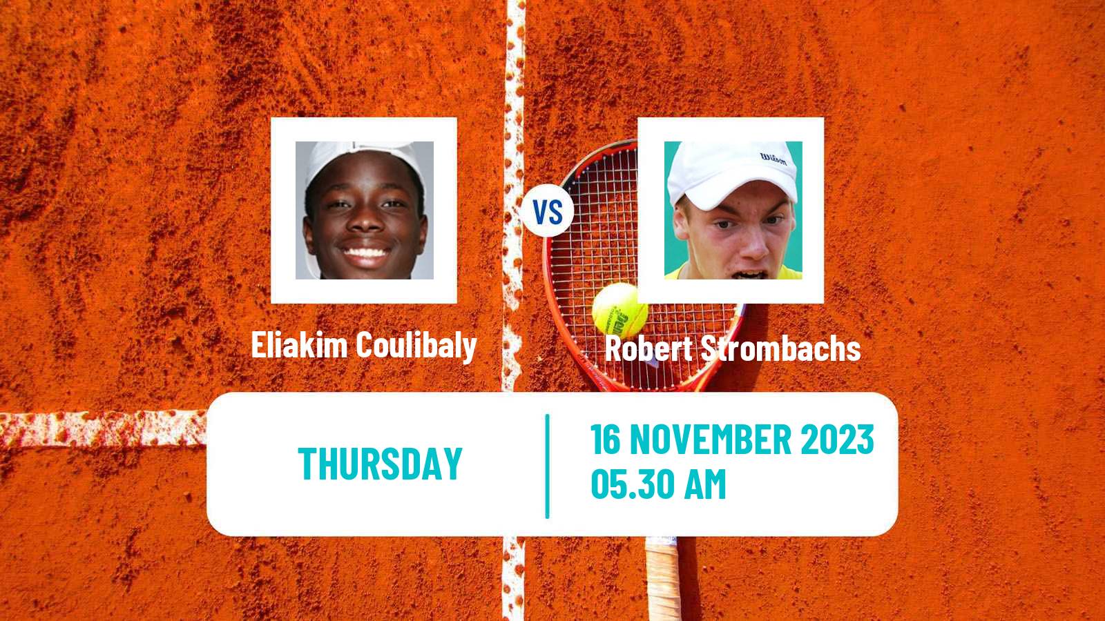 Tennis ITF M25 Monastir 8 Men Eliakim Coulibaly - Robert Strombachs