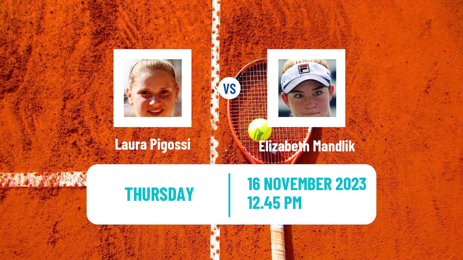 Tennis Colina Challenger Women Laura Pigossi - Elizabeth Mandlik