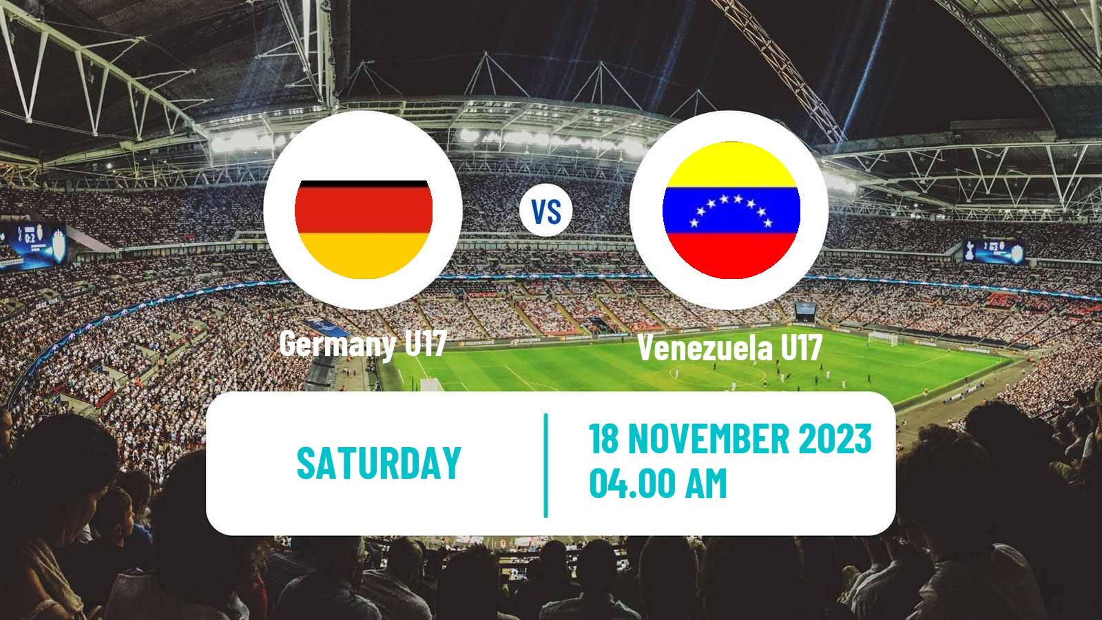 Soccer FIFA World Cup U17 Germany U17 - Venezuela U17