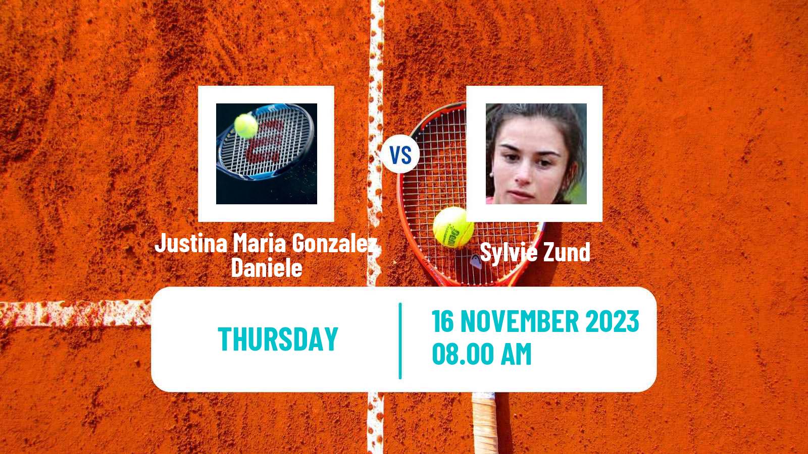 Tennis ITF W15 Buenos Aires 2 Women Justina Maria Gonzalez Daniele - Sylvie Zund