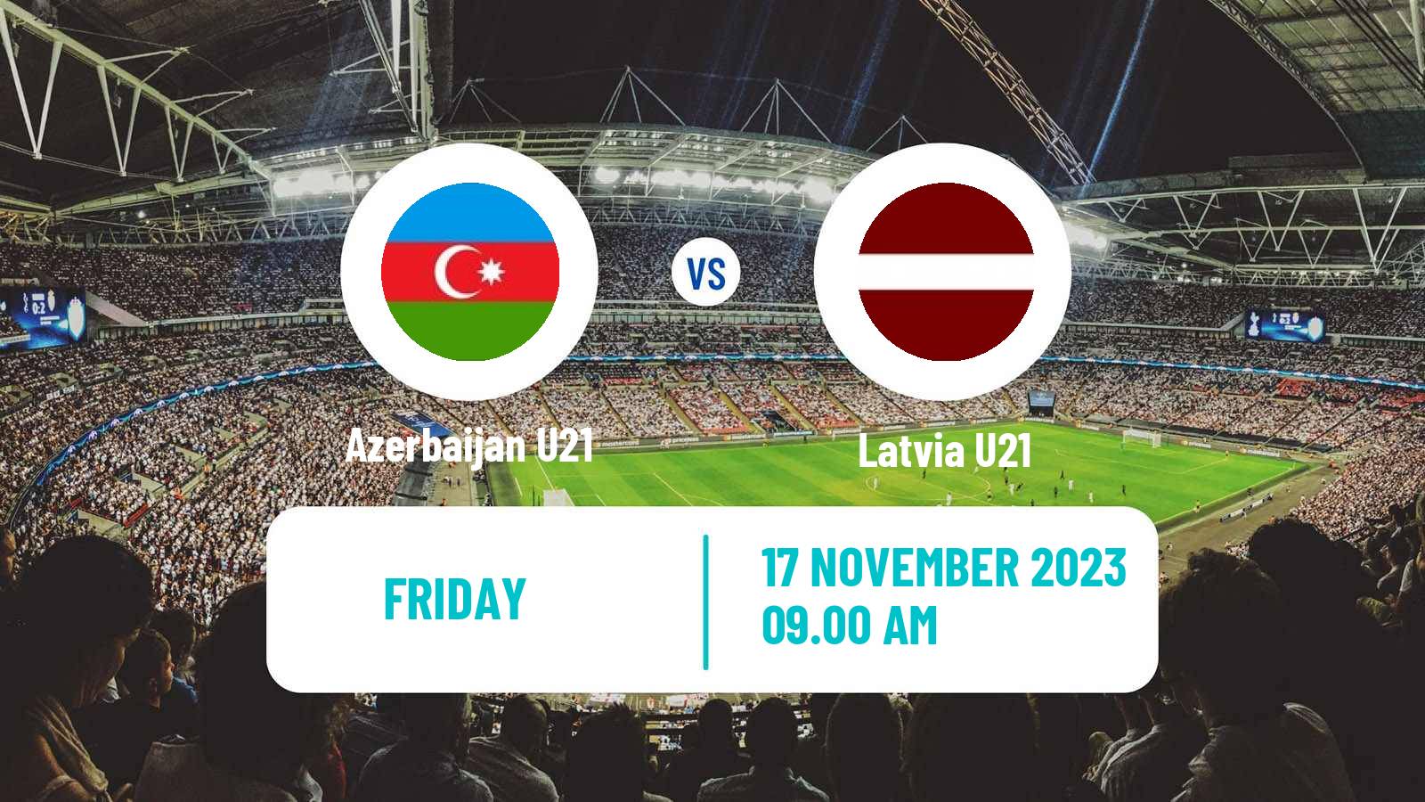 Soccer Friendly Azerbaijan U21 - Latvia U21