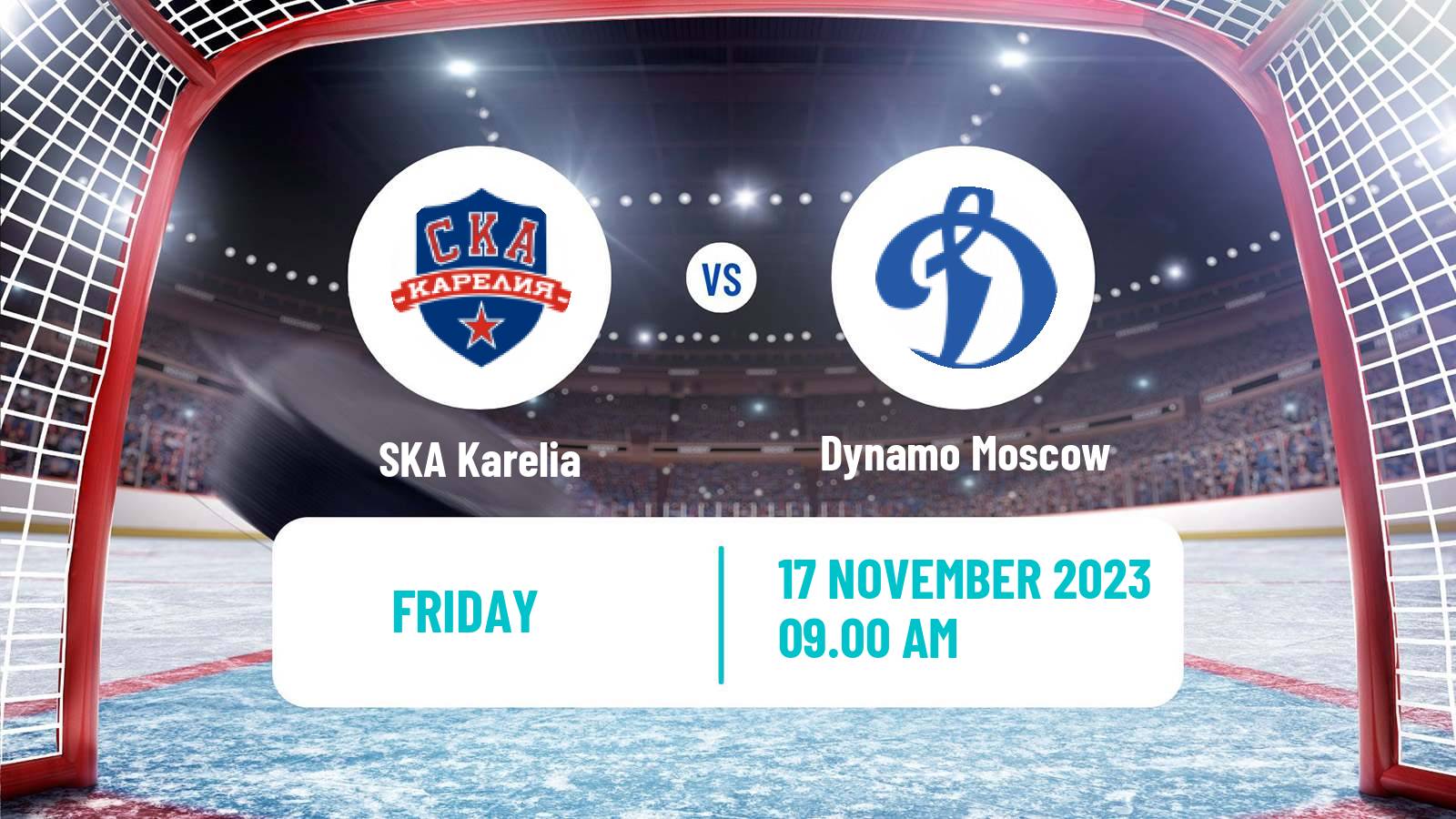 Hockey MHL SKA Karelia - Dynamo Moscow