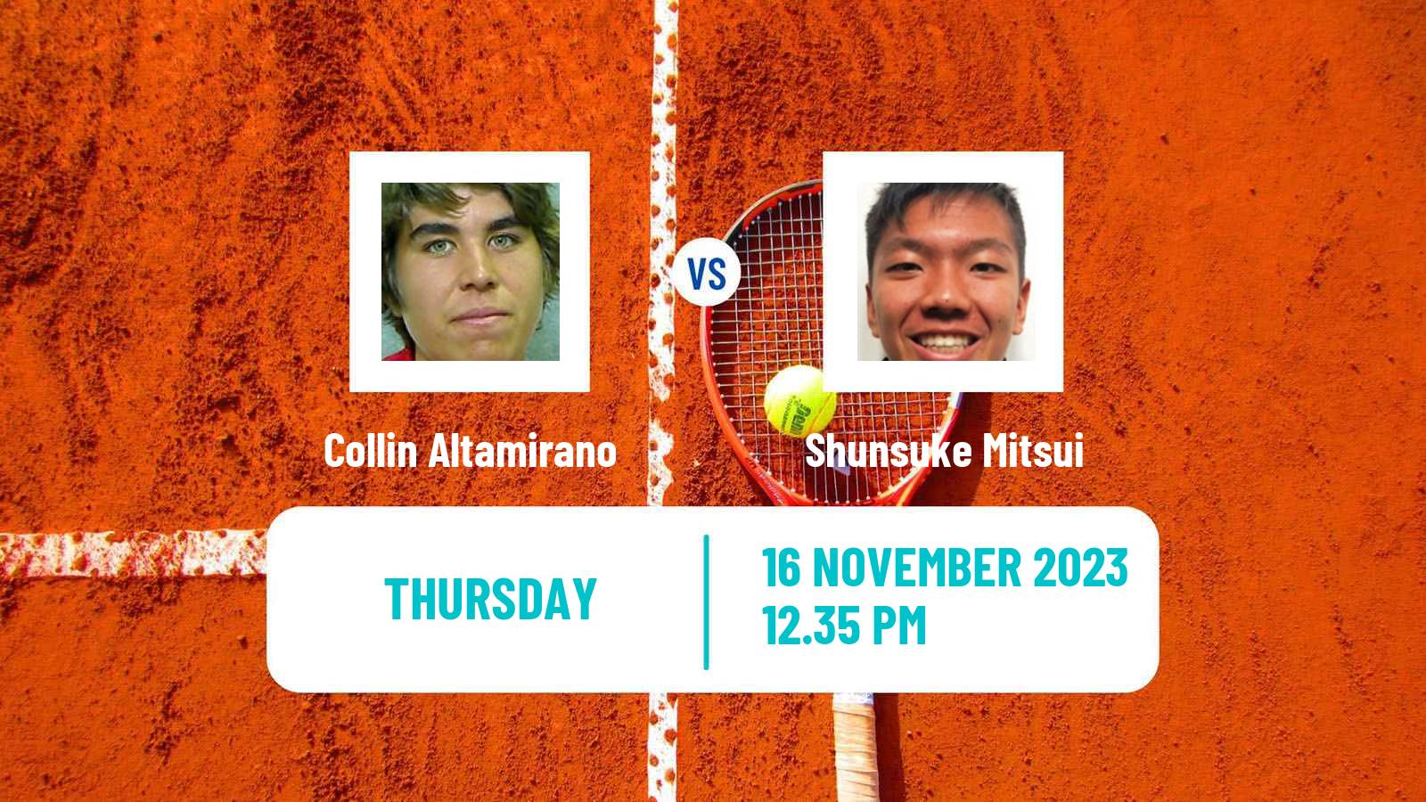 Tennis ITF M25 Columbus Oh Men Collin Altamirano - Shunsuke Mitsui