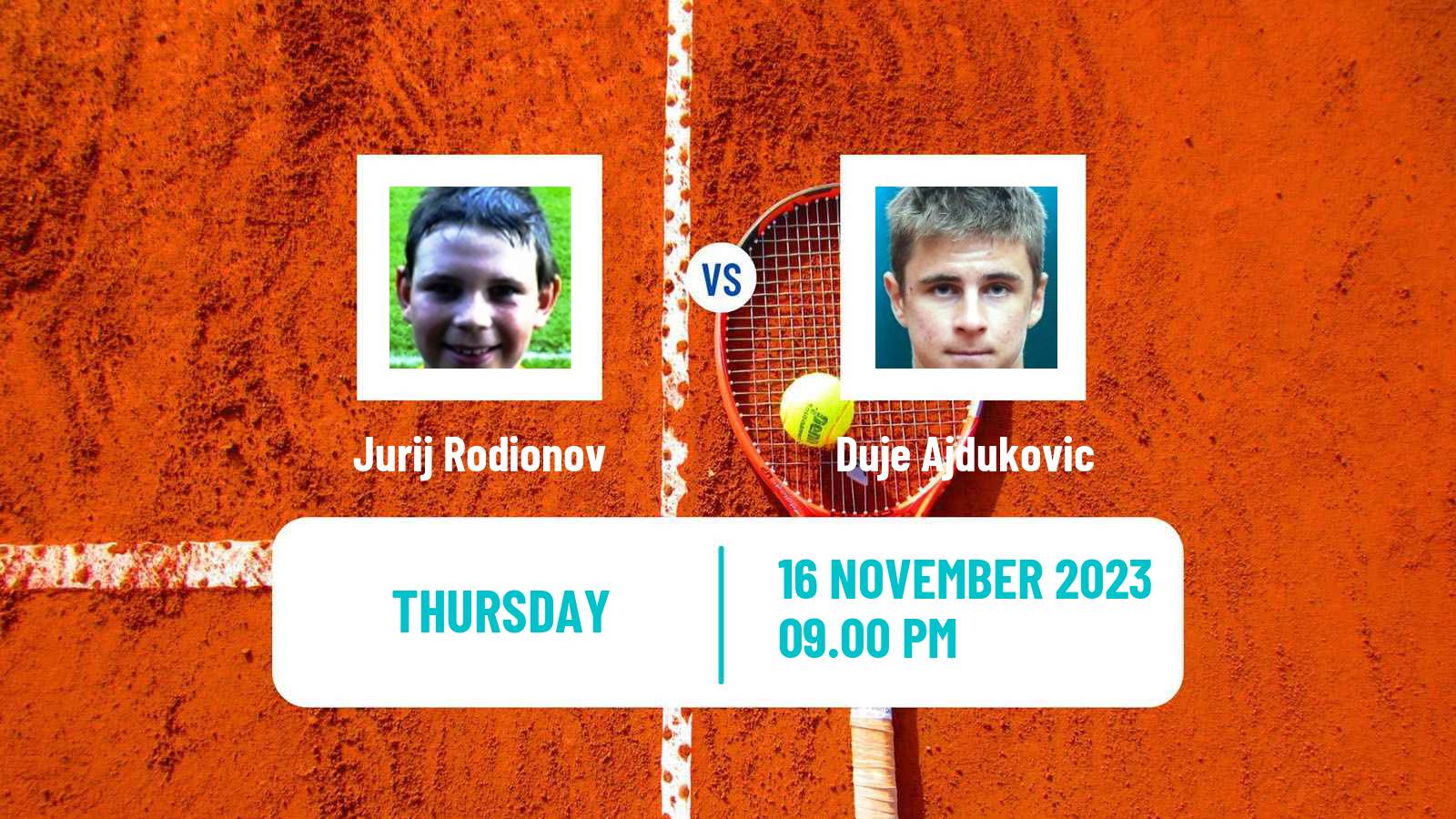 Tennis Kobe Challenger Men Jurij Rodionov - Duje Ajdukovic