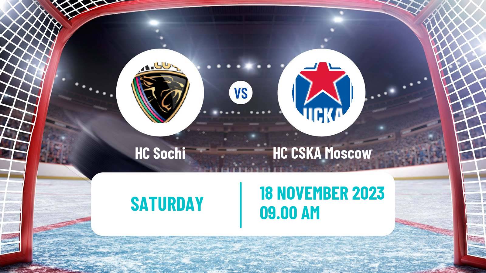 Hockey KHL Sochi - HC CSKA Moscow