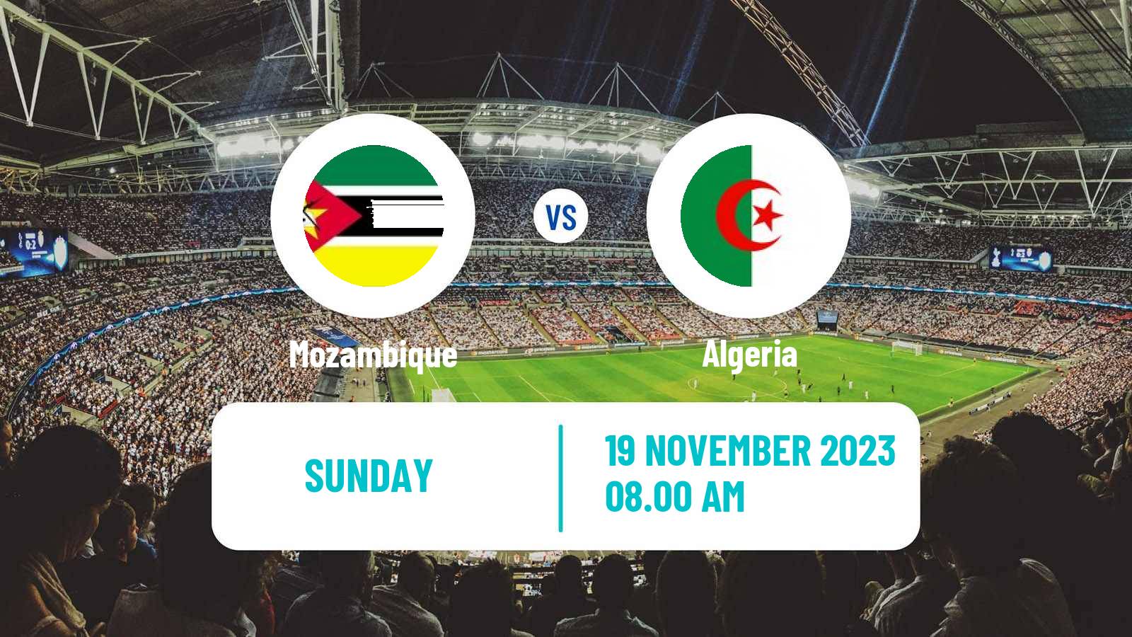 Soccer FIFA World Cup Mozambique - Algeria