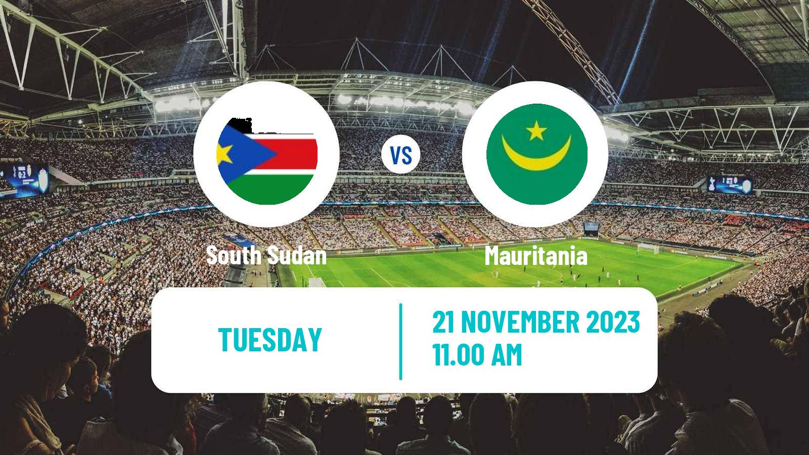 Soccer FIFA World Cup South Sudan - Mauritania