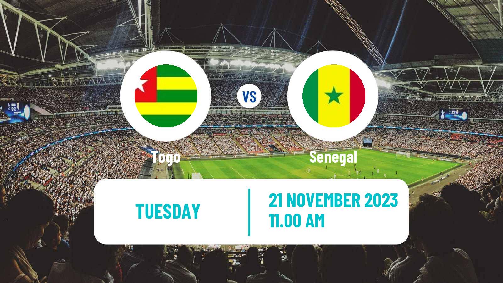 Soccer FIFA World Cup Togo - Senegal