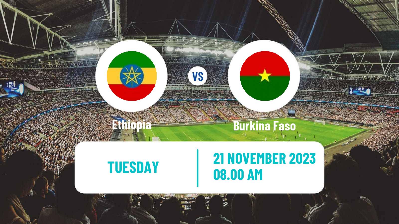 Soccer FIFA World Cup Ethiopia - Burkina Faso