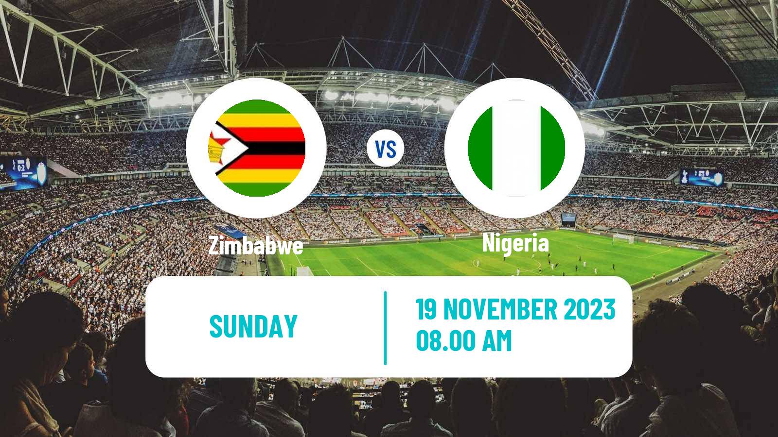 Soccer FIFA World Cup Zimbabwe - Nigeria