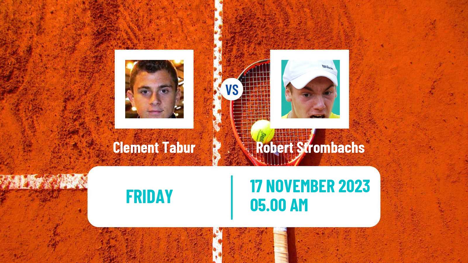 Tennis ITF M25 Monastir 8 Men Clement Tabur - Robert Strombachs