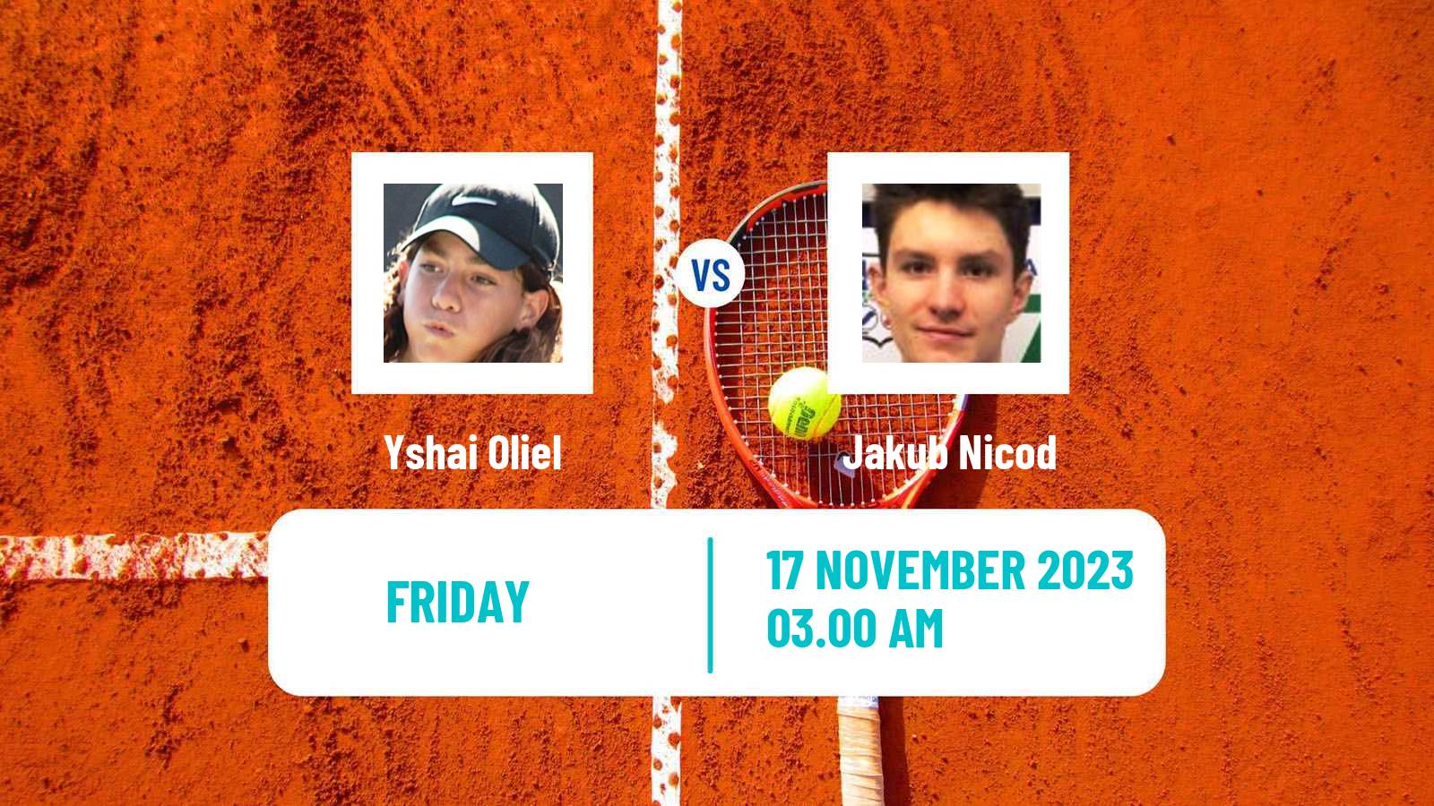 Tennis ITF M15 Heraklion 5 Men Yshai Oliel - Jakub Nicod