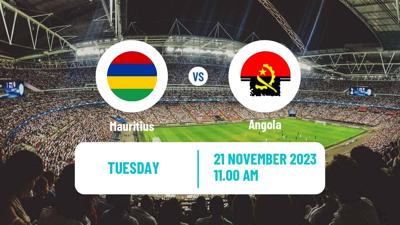 Soccer FIFA World Cup Mauritius - Angola