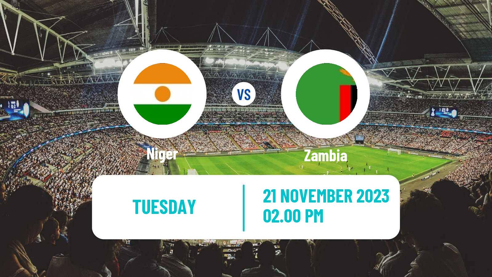 Soccer FIFA World Cup Niger - Zambia