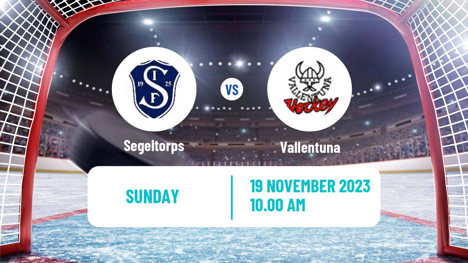 Hockey Swedish HockeyEttan Ostra Segeltorps - Vallentuna