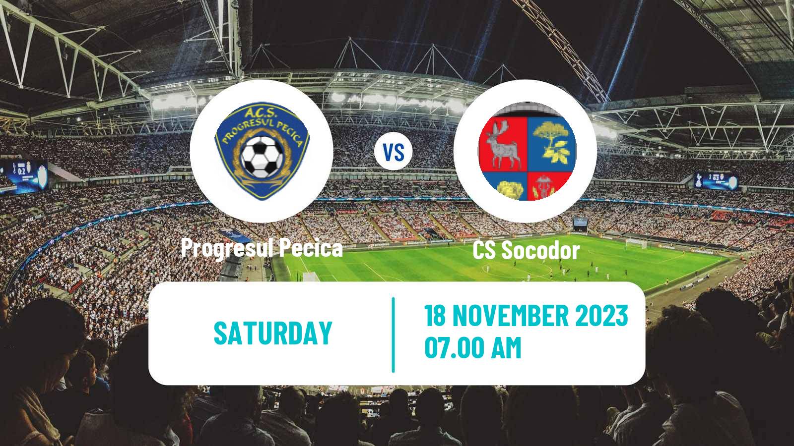 Soccer Romanian Liga 3 - Seria 8 Progresul Pecica - Socodor