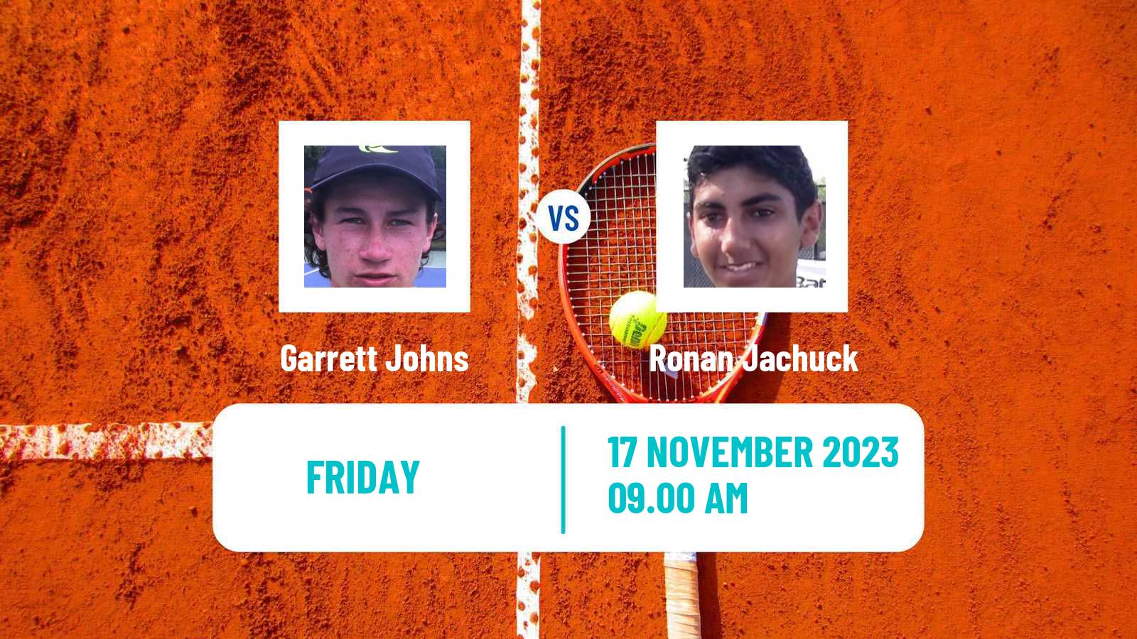 Tennis ITF M15 Boca Raton Fl Men Garrett Johns - Ronan Jachuck