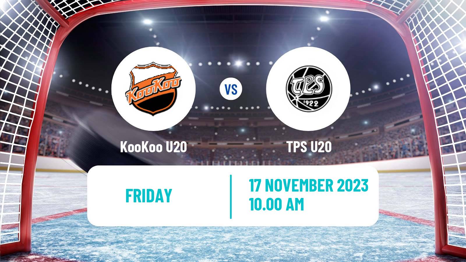 Hockey Finnish SM-sarja U20 KooKoo U20 - TPS U20