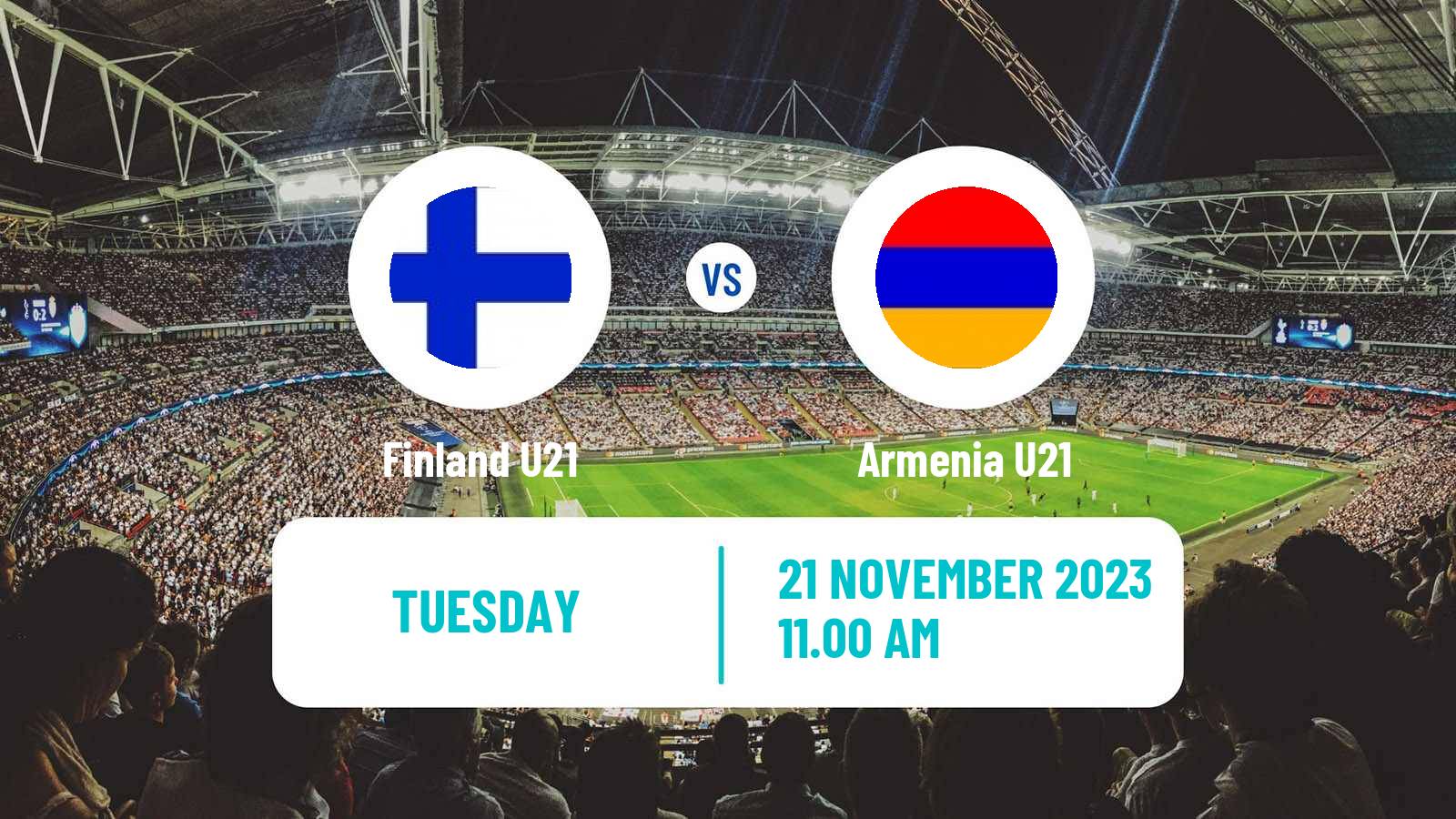 Soccer UEFA Euro U21 Finland U21 - Armenia U21