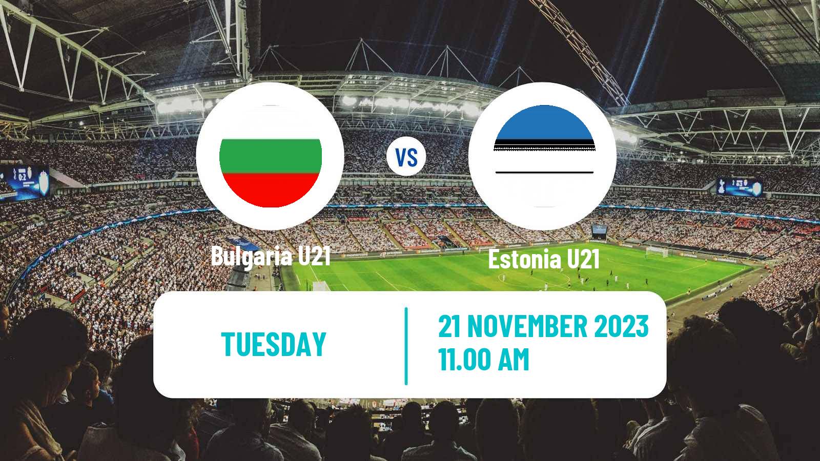 Soccer UEFA Euro U21 Bulgaria U21 - Estonia U21