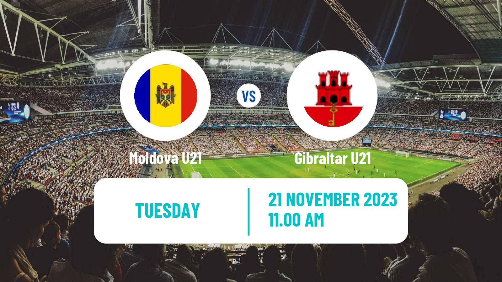 Soccer UEFA Euro U21 Moldova U21 - Gibraltar U21