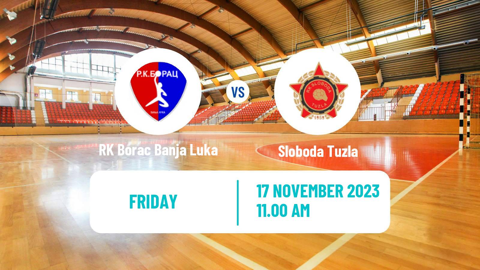 Handball Bosnian Premijer Liga Handball RK Borac Banja Luka - Sloboda Tuzla