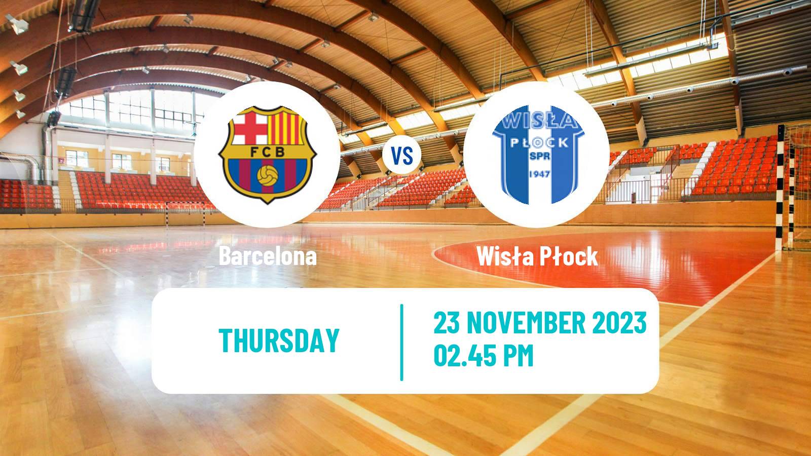 Handball EHF Champions League Barcelona - Wisła Płock