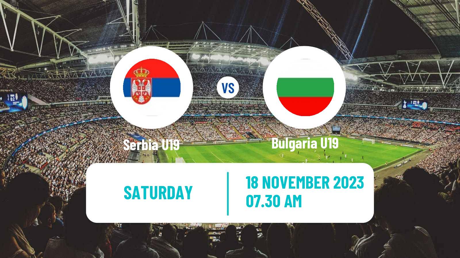 Soccer UEFA Euro U19 Serbia U19 - Bulgaria U19