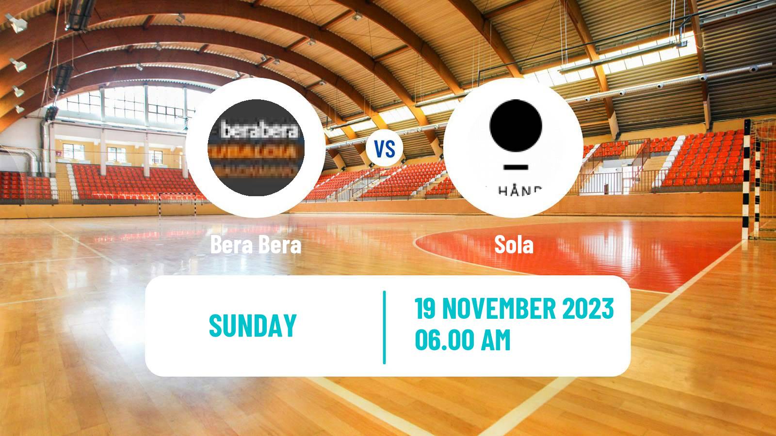 Handball EHF European League Women Bera Bera - Sola