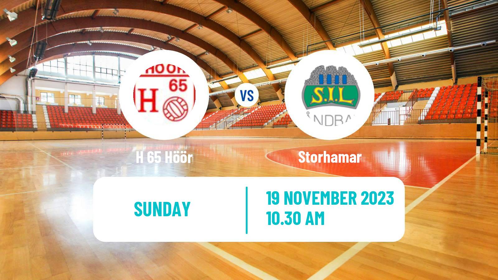 Handball EHF European League Women H 65 Höör - Storhamar